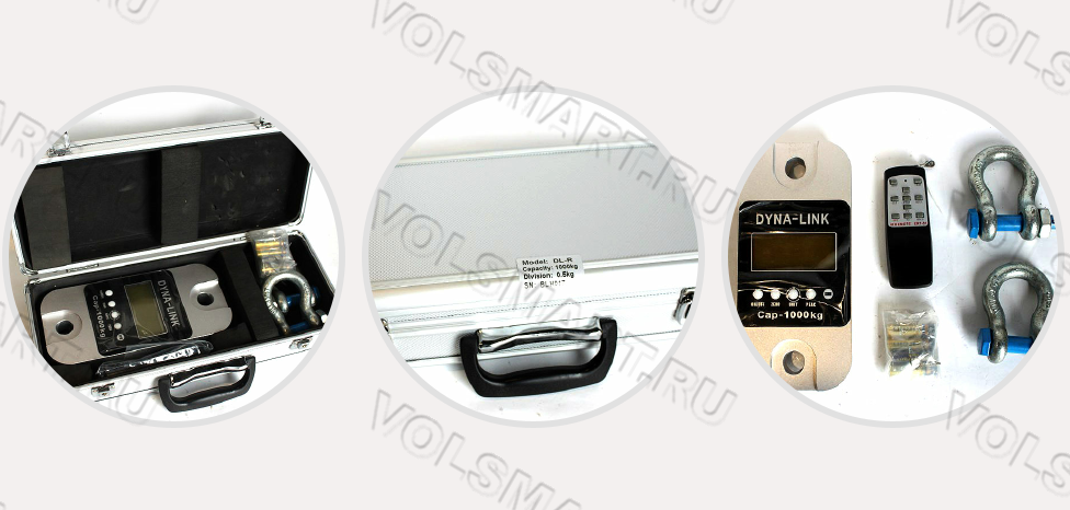 Динамометр электронный ЭД-ED Fullkit 1000 кгс чемоданом, переносной