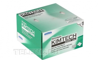 Салфетки для очистки коннекторов Kim-Wipes, безворсовые (280 шт. в упаковке) 