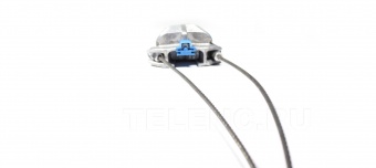 AC10 500 Telenco зажим анкерный натяжной для ОК с выносным силовым элементом из стального троса Ø 7-10мм, корпус и клинья из специального сплава